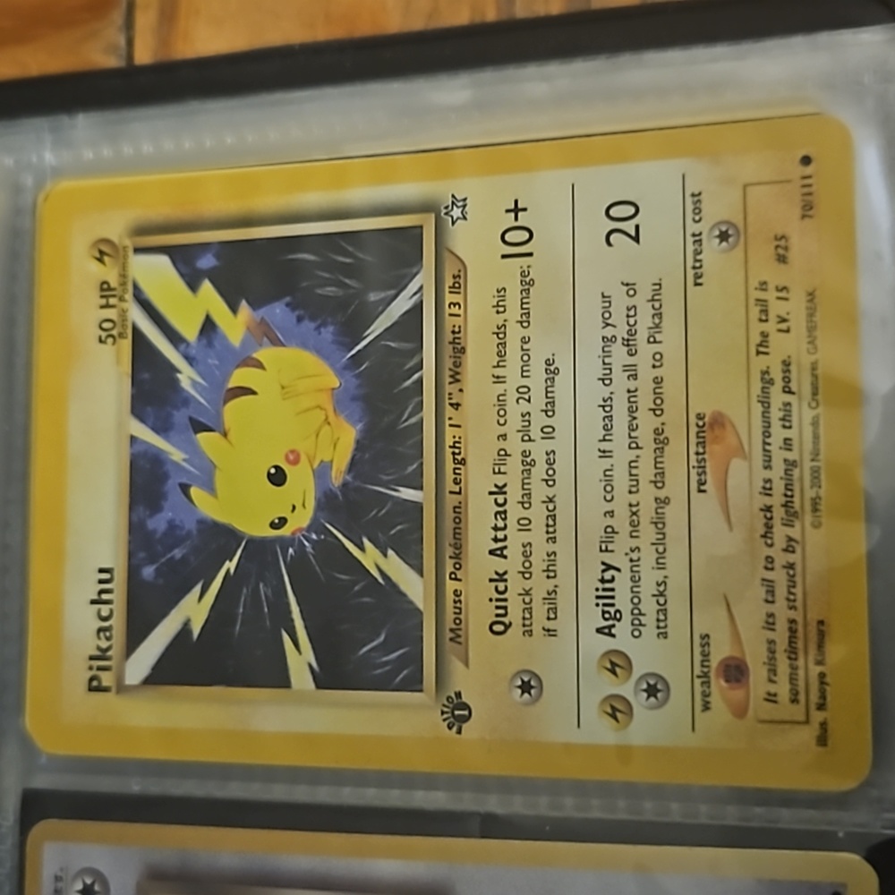 Pikachu 1995-2000